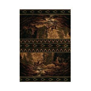 United Weavers Buck Falls Lodge Style Carpet Runner 31 X 88 Inches